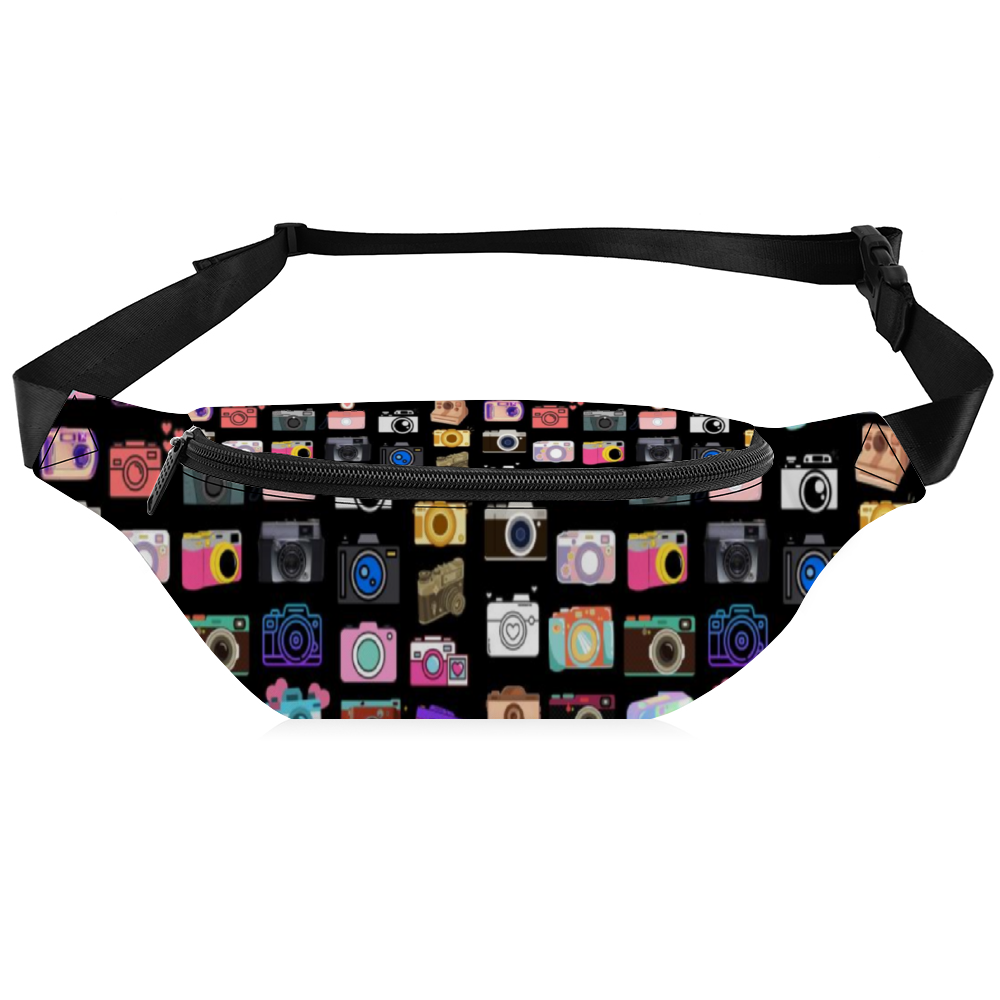 Vintage Cameras Waist Bag / Bum Bag / Fanny Pack