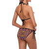 Black Pinky Leopard String Bikini up to 5 XL (FWS)