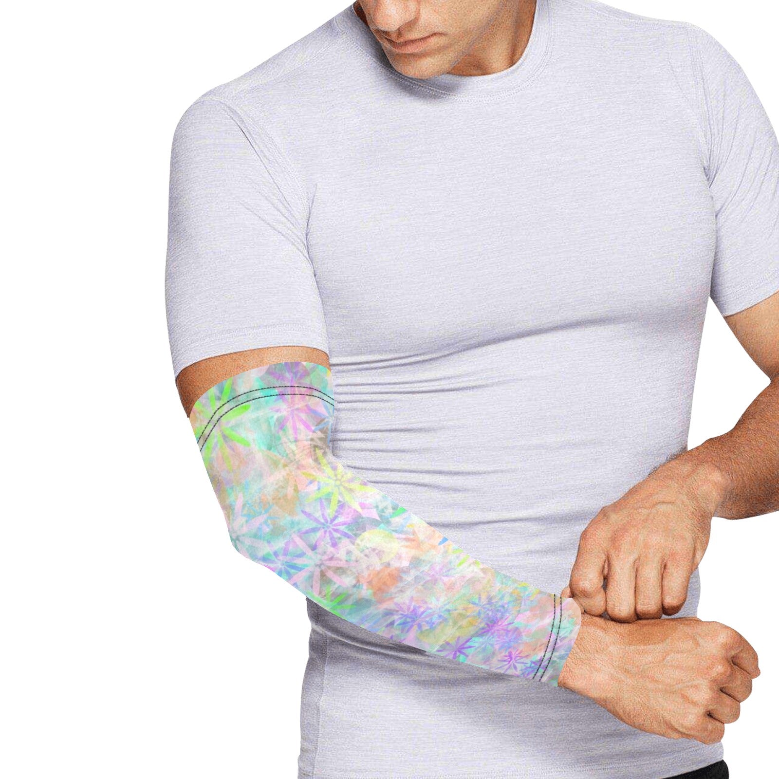 Pastel Jungle Weather Protection Arm Sleeves (FWS)