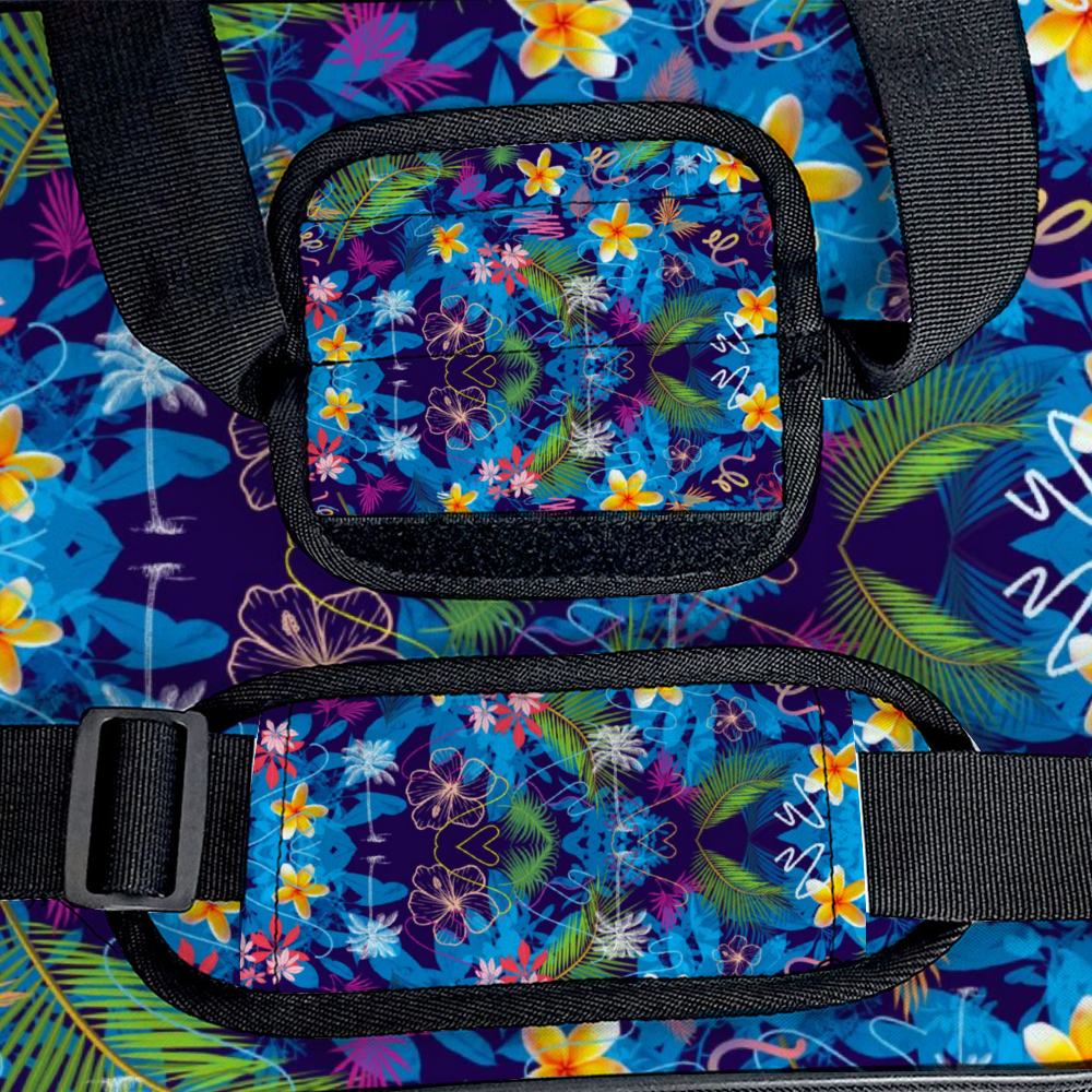 Hawaiian Blue Multi Function Large Waterproof Bag