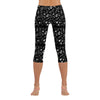 Musical Notes Capri Leggings up to 5 XL