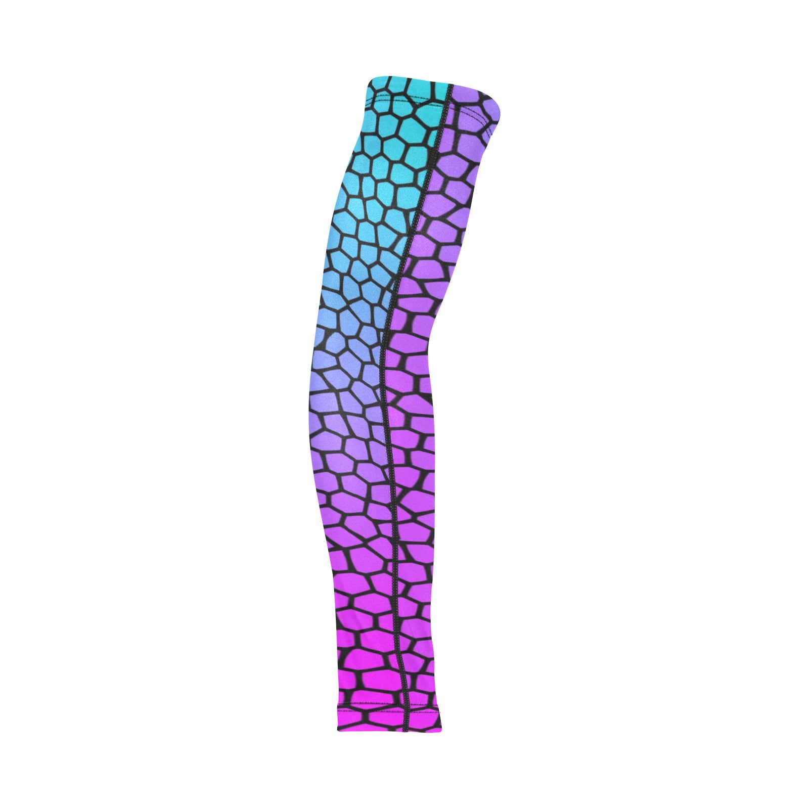 Pink Blue Stained Glass Weather Protection Arm Sleeves (FWS)