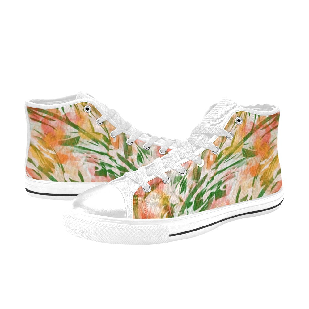 Bush Art High Top Canvas Women's Shoes