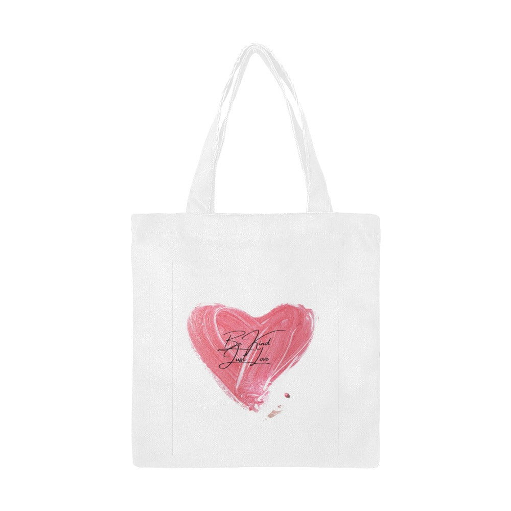 Be Kind Just Love Cotton Canvas Tote Bag (Made in Australia)