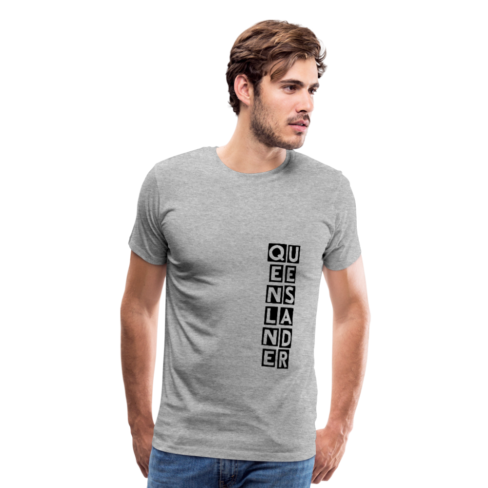 Queenslander Men's Premium T-Shirt - heather gray