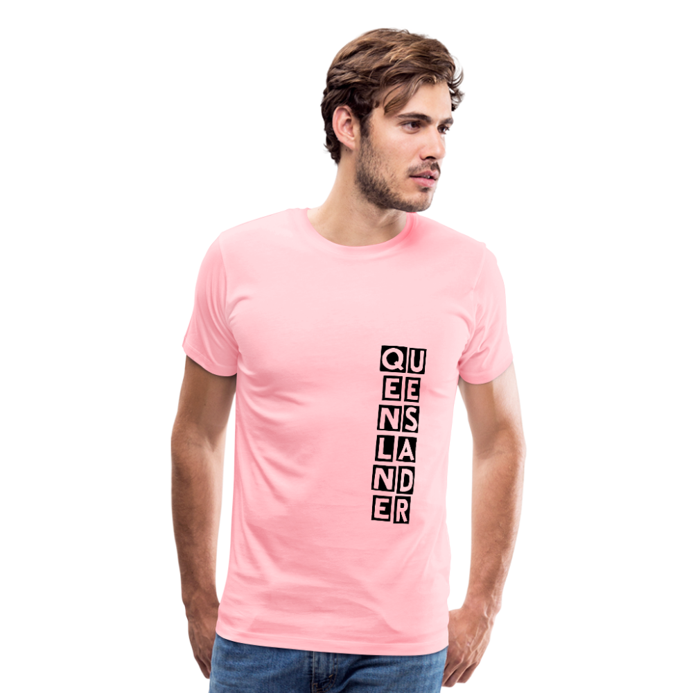 Queenslander Men's Premium T-Shirt - pink