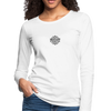 Made in Australia Women's Premium Slim Fit Long Sleeve T-Shirt - white