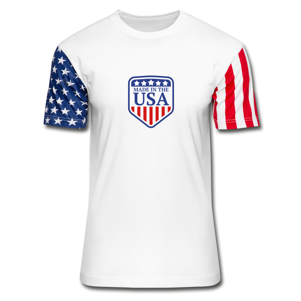 USA Stars & Stripes T-Shirt - white