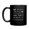 Photographers RAW Mug - black