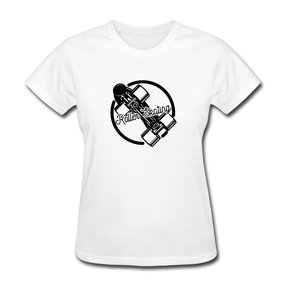 Roller Skating Women's T-Shirt - white