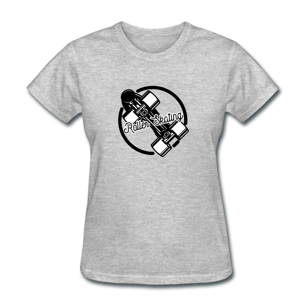 Roller Skating Women's T-Shirt - heather gray