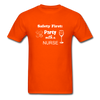 Party with a Nurse Unisex Classic T-Shirt - orange