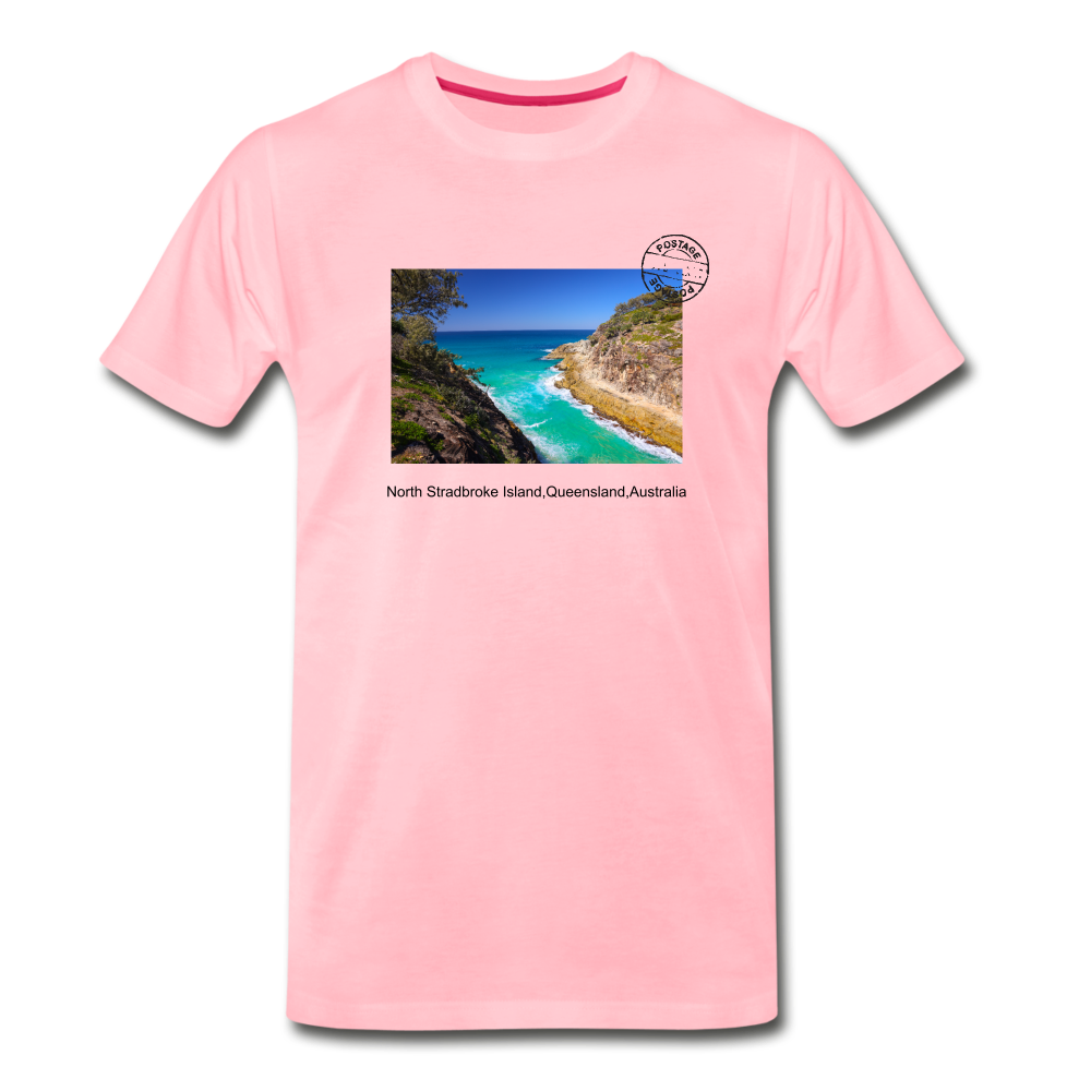 North Gorge Men's Premium T-Shirt - pink