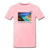 North Gorge Men's Premium T-Shirt - pink