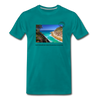North Gorge Men's Premium T-Shirt - teal