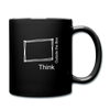 Think Outside the Box Full Color Mug - black