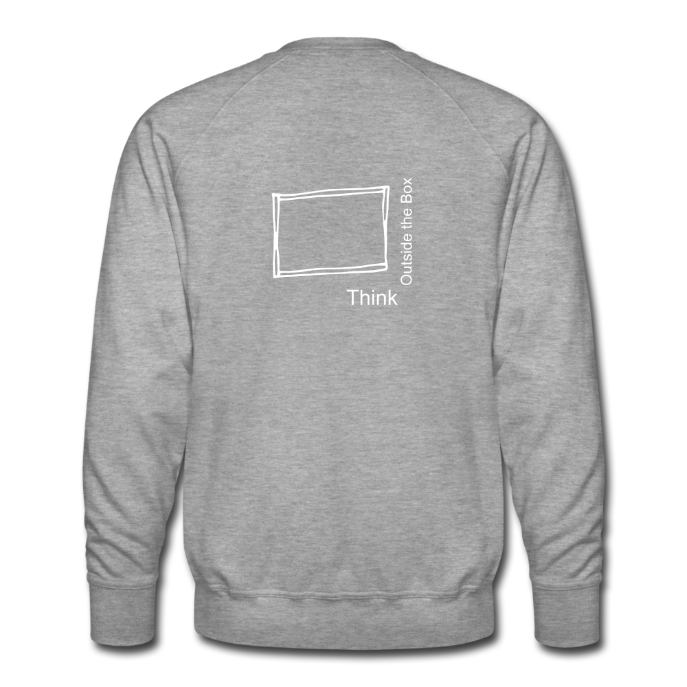 Think Outside the Box Unisex Sweatshirt - heather gray