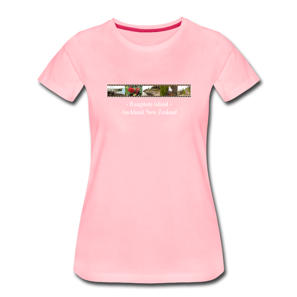 Rangitoto Island Premium T-Shirt - pink