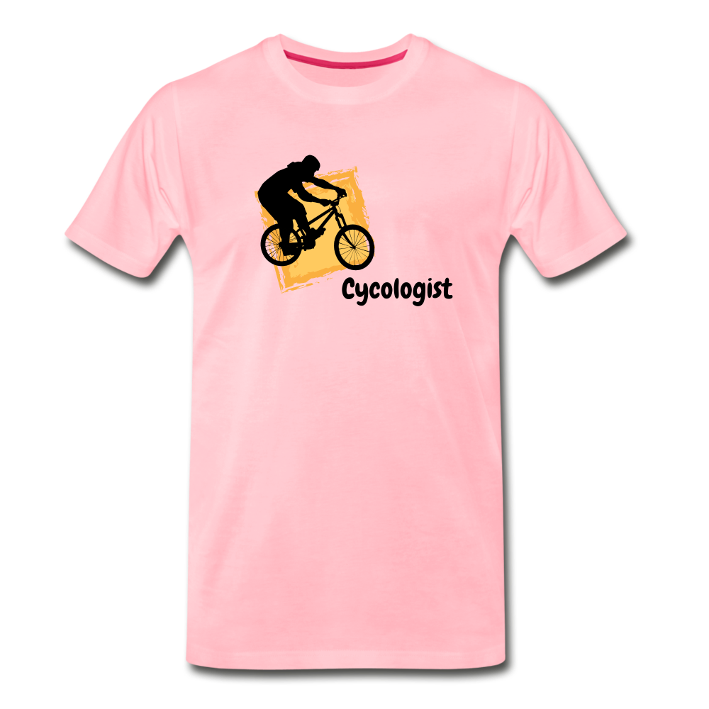 Cycologist Men's Premium T-Shirt - pink