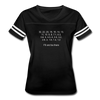 Aperture Values Black Womens Tshirt - black/white