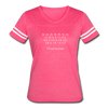 Aperture Values Black Womens Tshirt - vintage pink/white