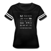 Photographers Raw Womens Tshirt - black/white