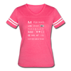 Photographers Raw Womens Tshirt - vintage pink/white