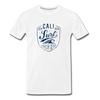 Cali Surf Men's Premium T-Shirt - white