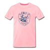 Cali Surf Men's Premium T-Shirt - pink
