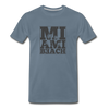 Miami Beach Men's Premium T-Shirt - steel blue