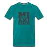 Miami Beach Men's Premium T-Shirt - teal