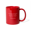 Aperture Values Mug - red