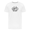 Cycologist 2 Men's Premium T-Shirt - white