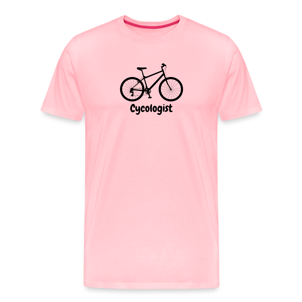 Cycologist 2 Men's Premium T-Shirt - pink