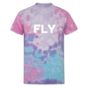 Fly Unisex Tie Dye T-Shirt - cotton candy