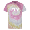 Fly Unisex Tie Dye T-Shirt - Desert Rose