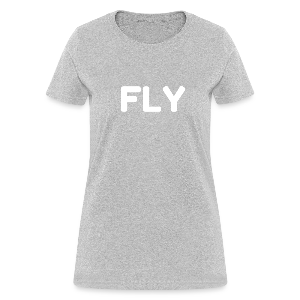 Fly Women's T-Shirt - heather gray