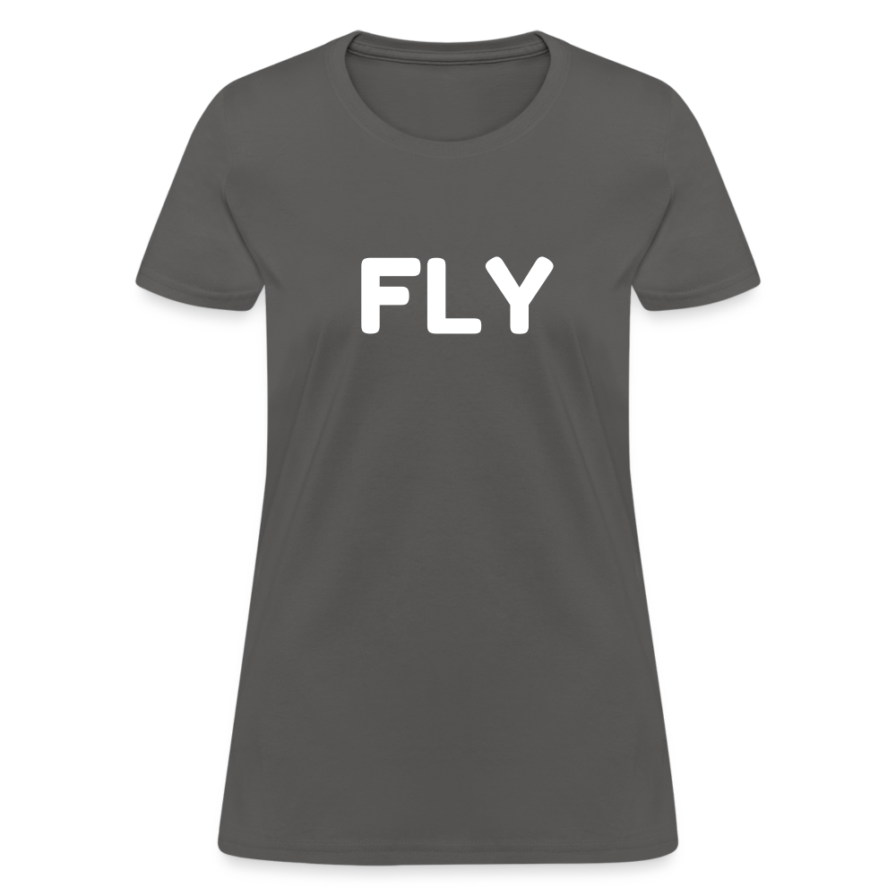 Fly Women's T-Shirt - charcoal