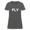 Fly Women's T-Shirt - charcoal