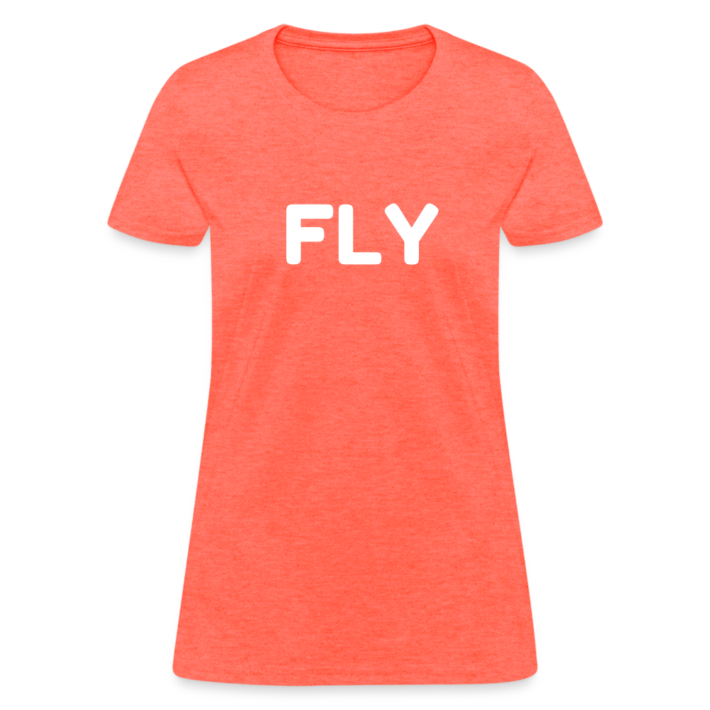 Fly Women's T-Shirt - heather coral