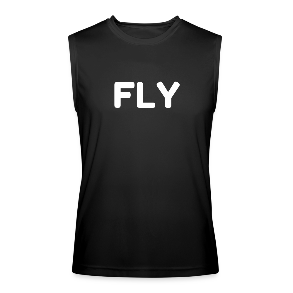 Fly Men’s Performance Sleeveless Shirt - black