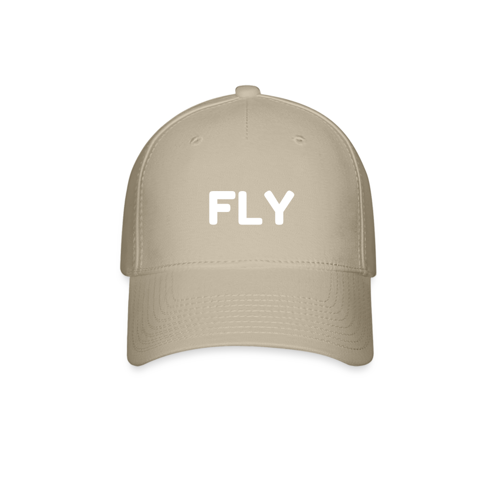 Fly Unisex Baseball Cap - khaki