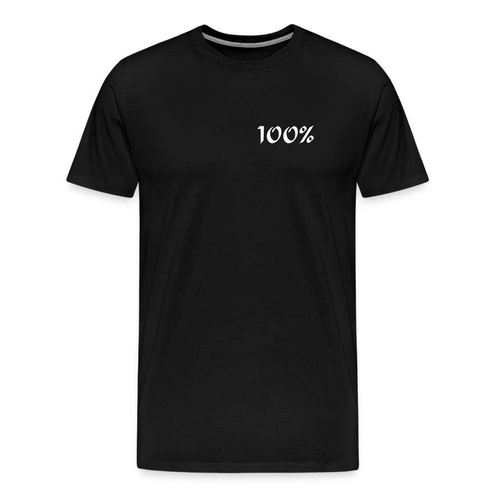 100% Men's Premium T-Shirt - black