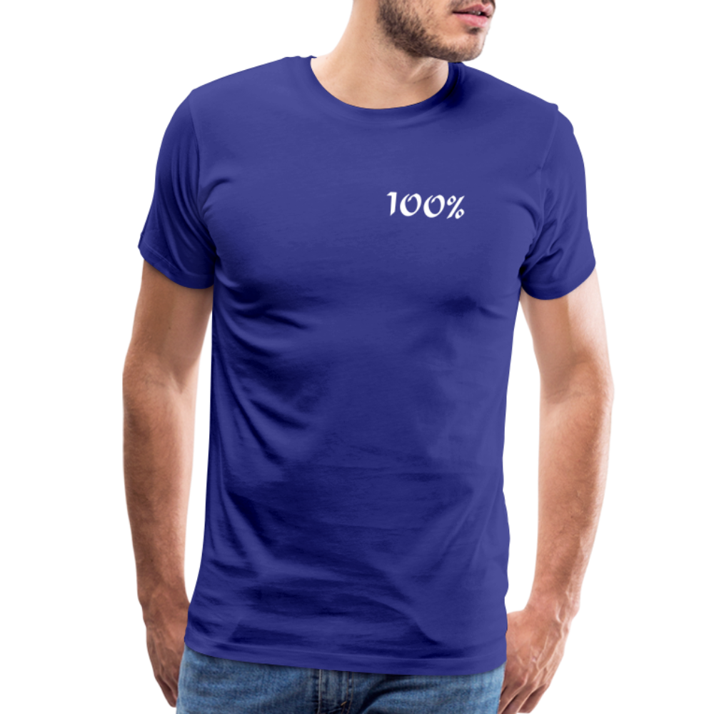 100% Men's Premium T-Shirt - royal blue