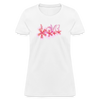 Hibiscus Love Women's White T-Shirt - white