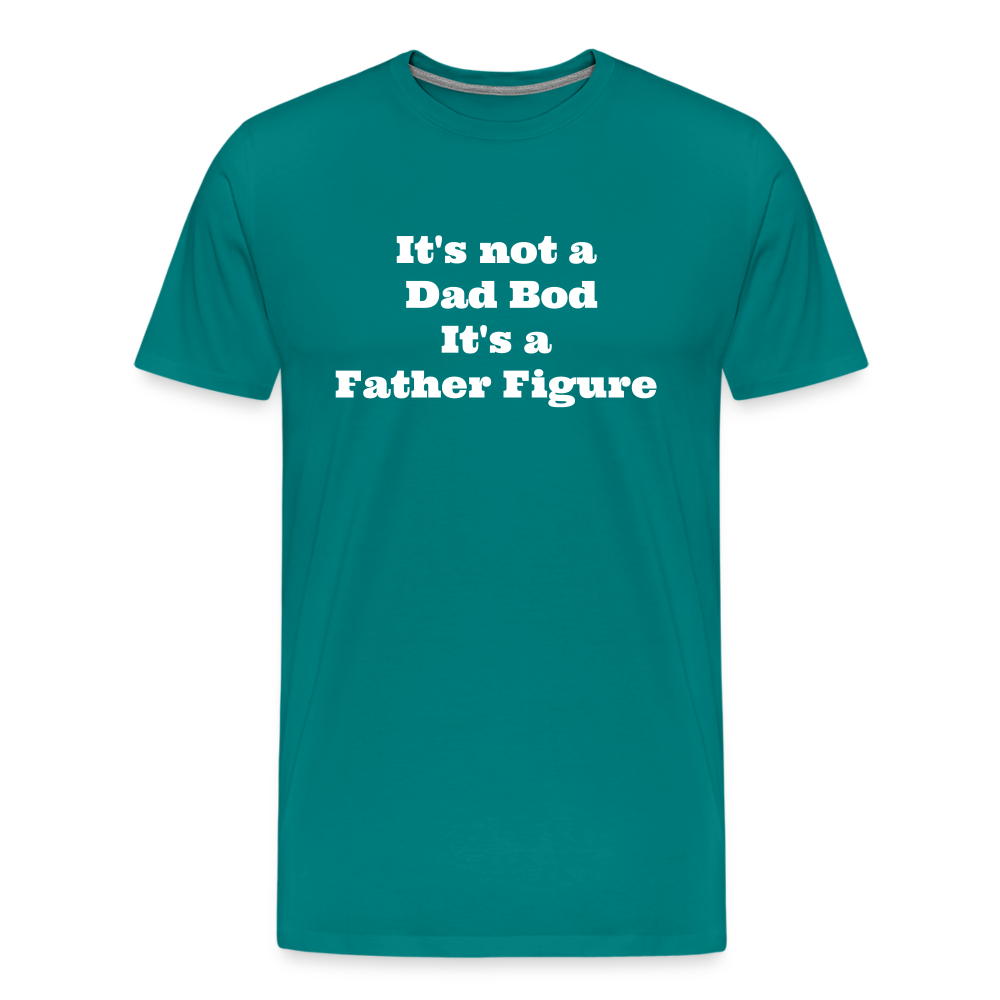 Dad Bod Men's Premium T-Shirt - teal