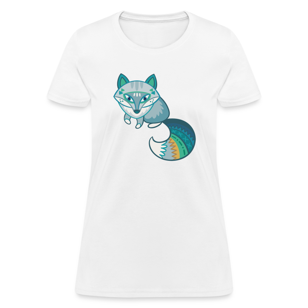 Fox Women's T-Shirt - white