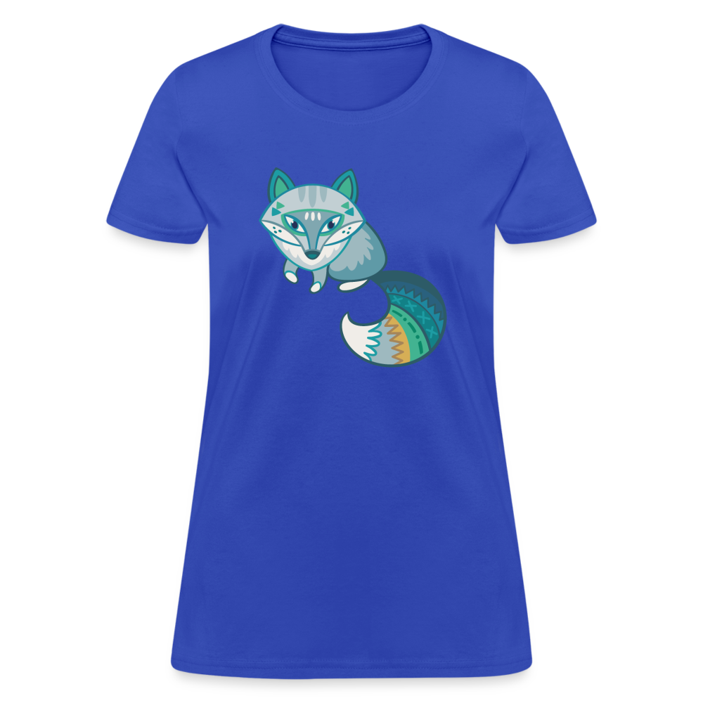 Fox Women's T-Shirt - royal blue