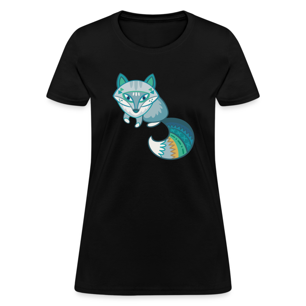 Fox Women's T-Shirt - black