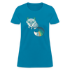 Fox Women's T-Shirt - turquoise